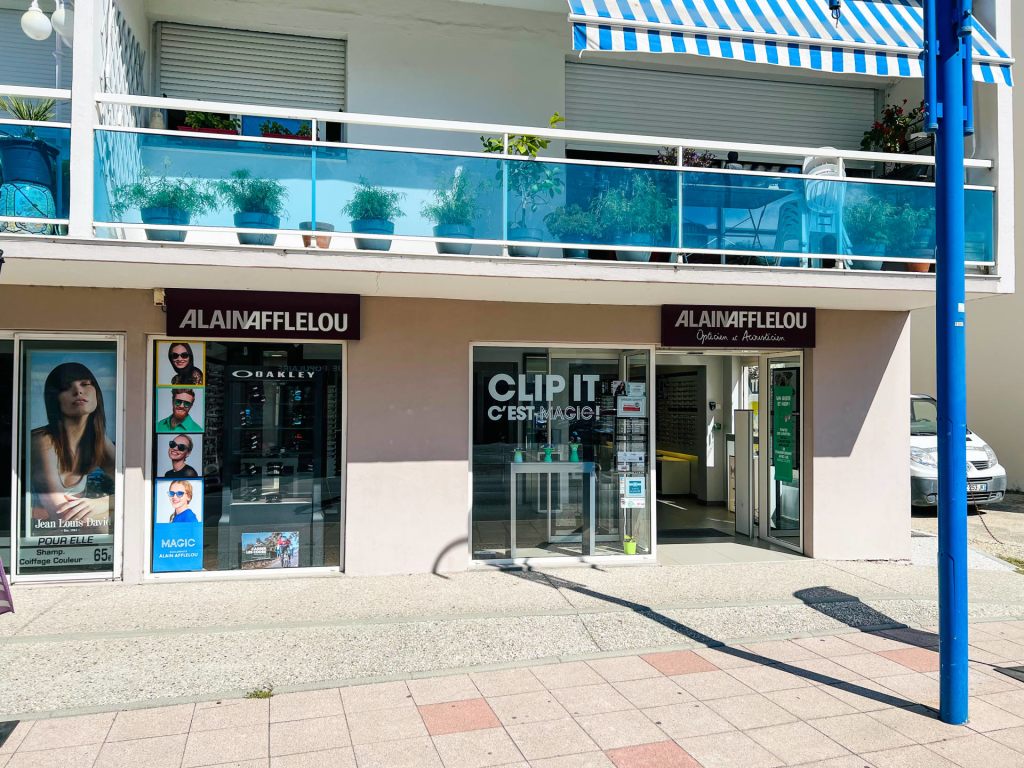 Magasin Opticien 230 boulevard de la République 33510 ANDERNOS extérieur
