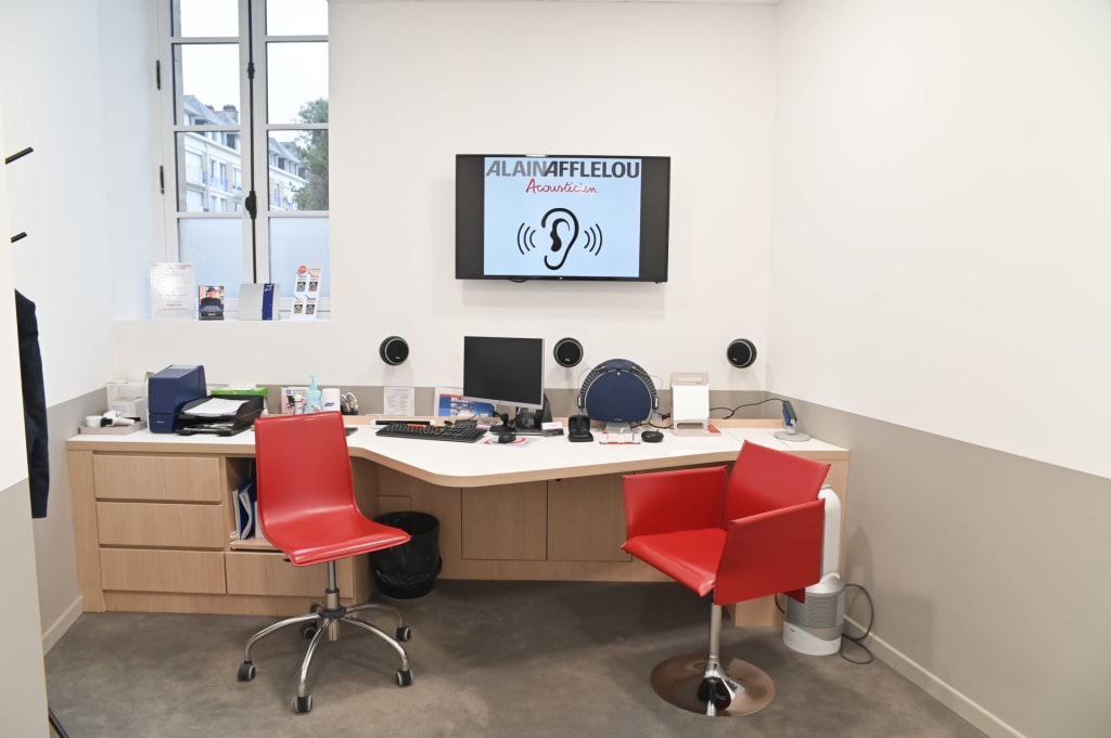 Magasin audioprothesiste 47 rue Saint Mathieu - place du 118ème 29000 QUIMPER intérieur