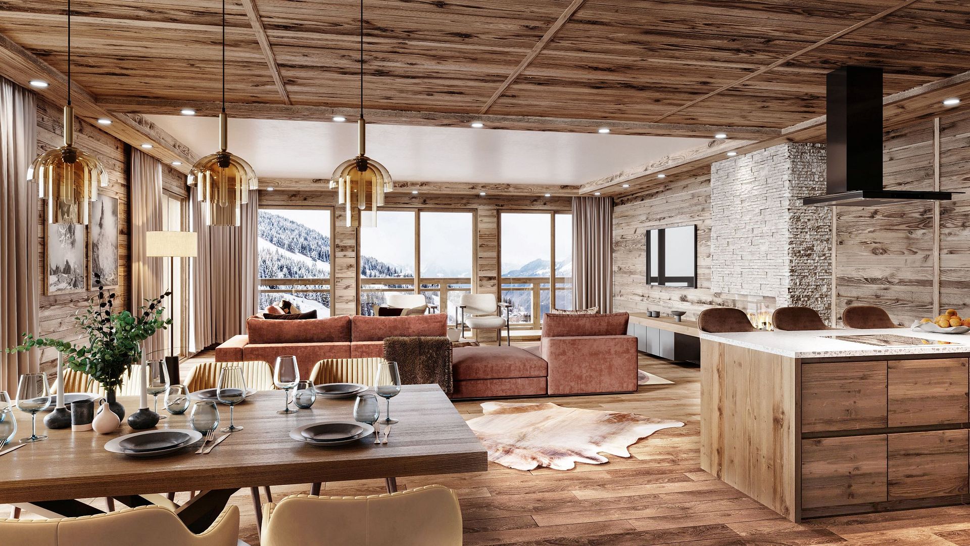 2 bed Penthouse For Sale in Three Valleys, French Alps