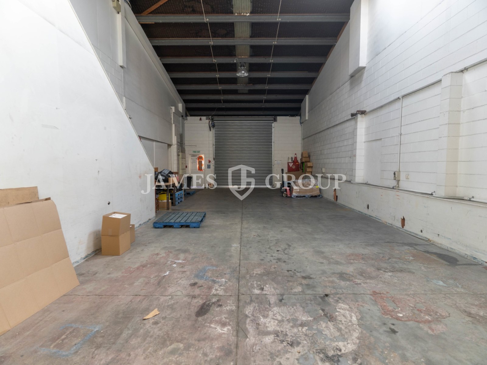 Tidy Industrial Space With Minimal Office