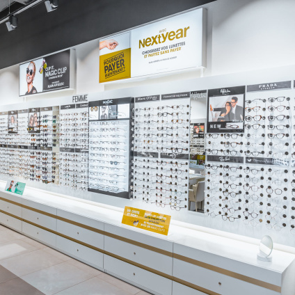 Magasin Opticien Centre Commercial COOP - 7, Place Général-Guisan 1530 PAYERNE intérieur