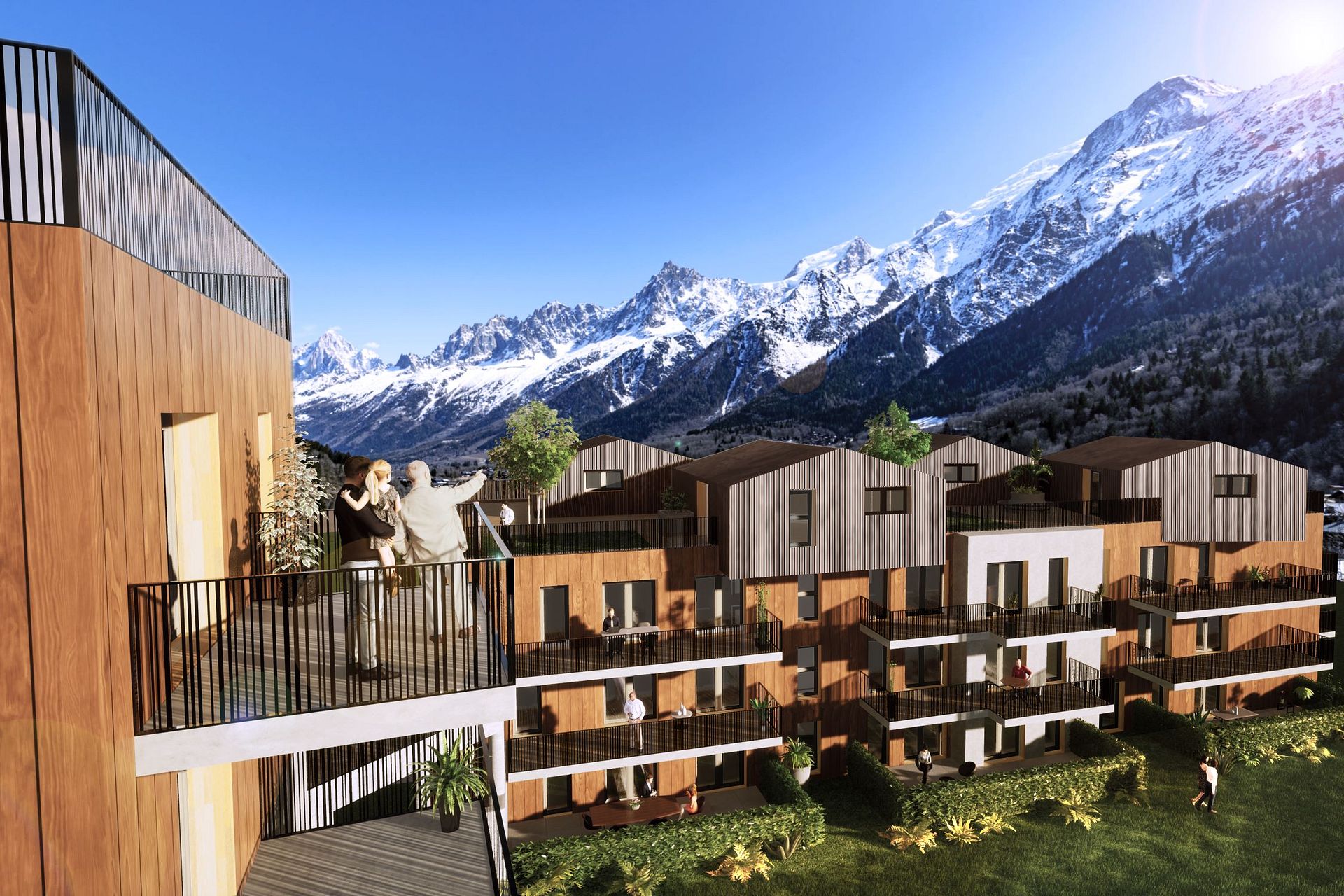 3 bed Apartment For Sale in Chamonix Mont Blanc, French Alps