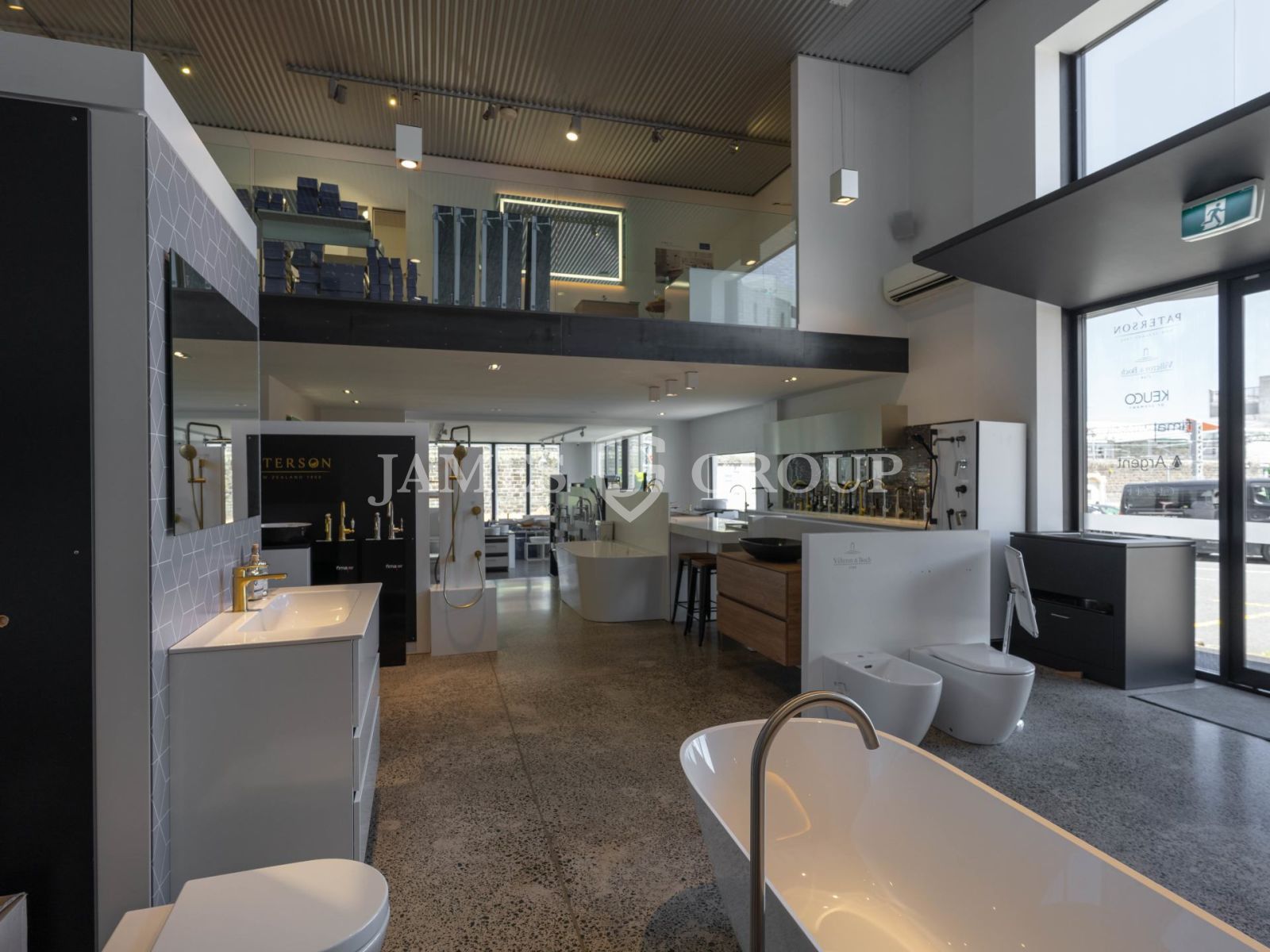 Prominent Showroom With First Floor Office
