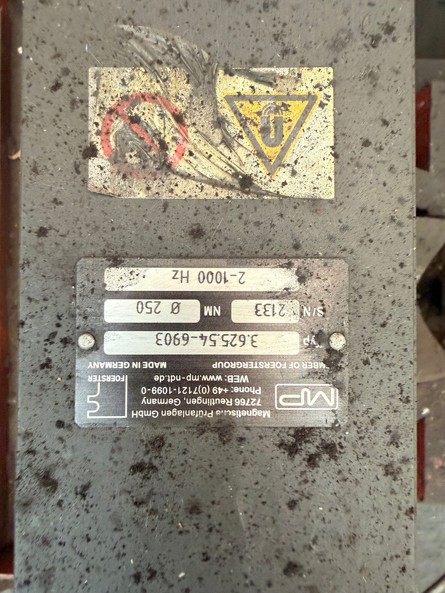 FOERSTER MAGNATEST D TESTING