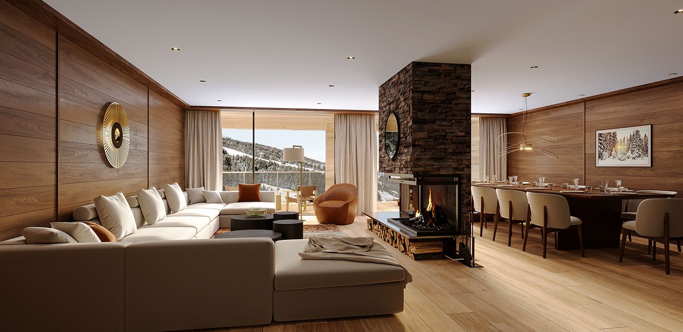 7 cama Apartamento Para venda em Três Vales, Alpes franceses