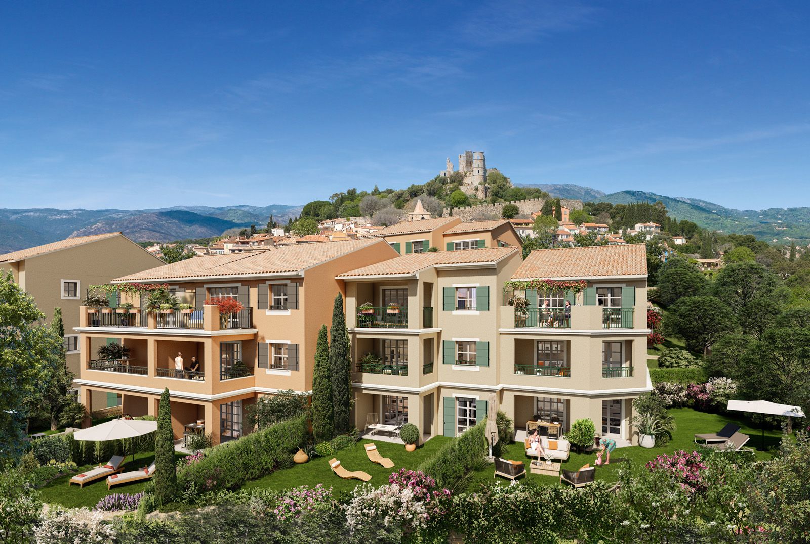  bed Nouveau développement à vendre sur la Côte d’Azur, Sud de la France