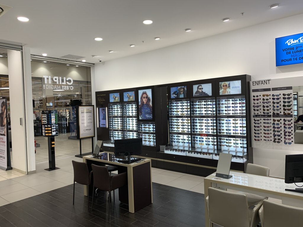 Magasin Opticien C.C. Intermarché 66700 ARGELÈS-SUR-MER intérieur