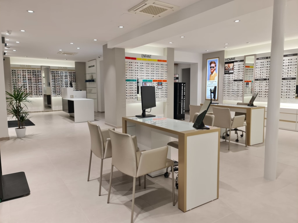 Magasin Opticien Chaussée de Charleroi 47 6150 ANDERLUES intérieur