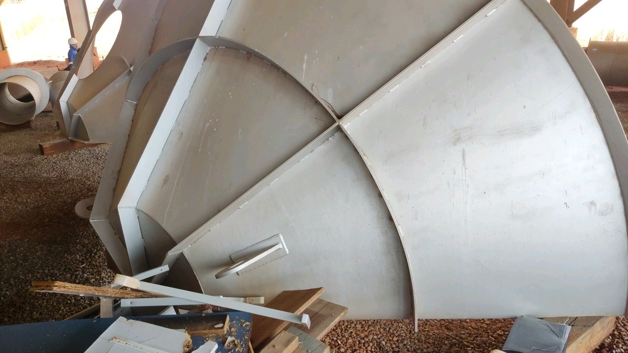 Silo Discharge Hopper and Parts