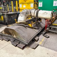 Heat Treatment Line with Cutting Saw at the end for Sampling-ITG Indultionsanslagen - Image 24