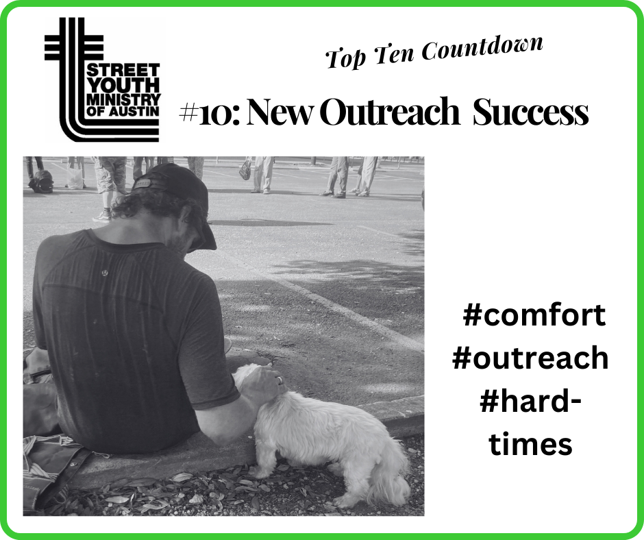 Street Youth Ministry Top Ten Countdown #10: New Outreach Success