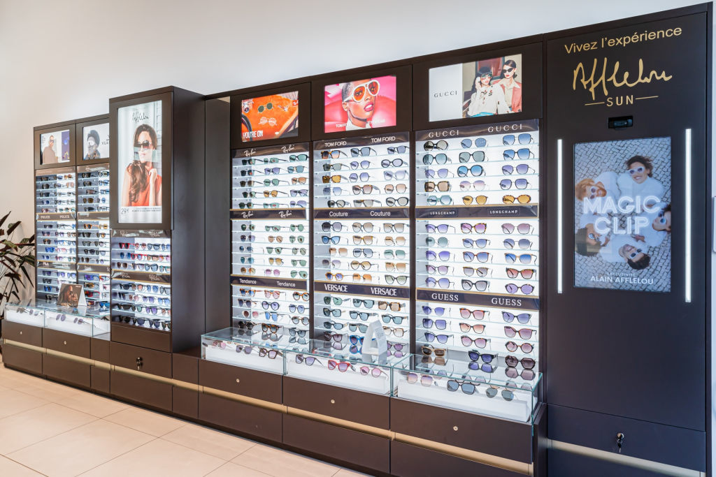 Magasin Opticien 187 avenue du Maréchal Foch 33500 LIBOURNE intérieur