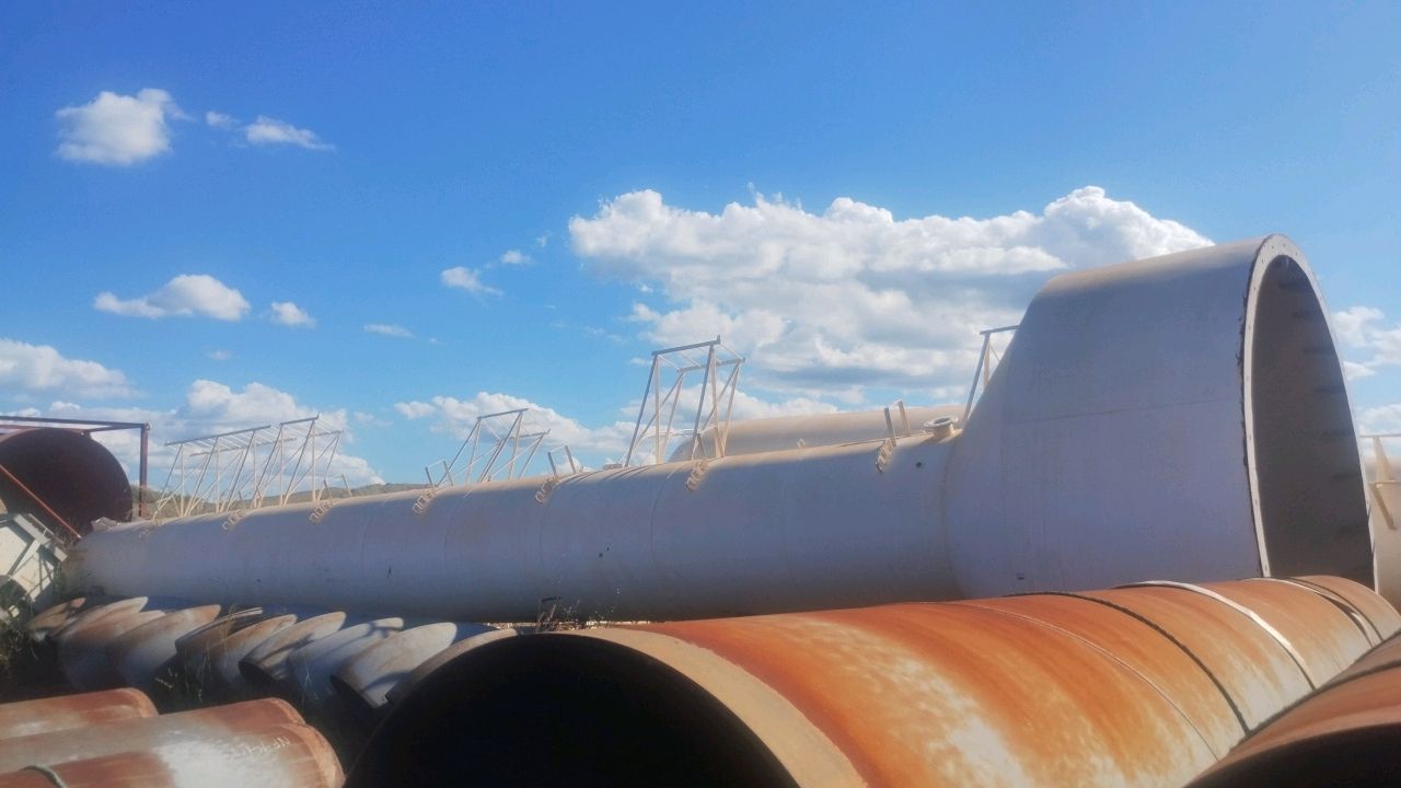 Cup-Type Metal Tank - Elevated 90 m³ Water Tank