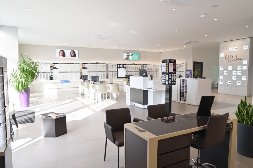 Magasin Opticien Rue Laennec - Rue de la Marne 29800 LANDERNEAU intérieur