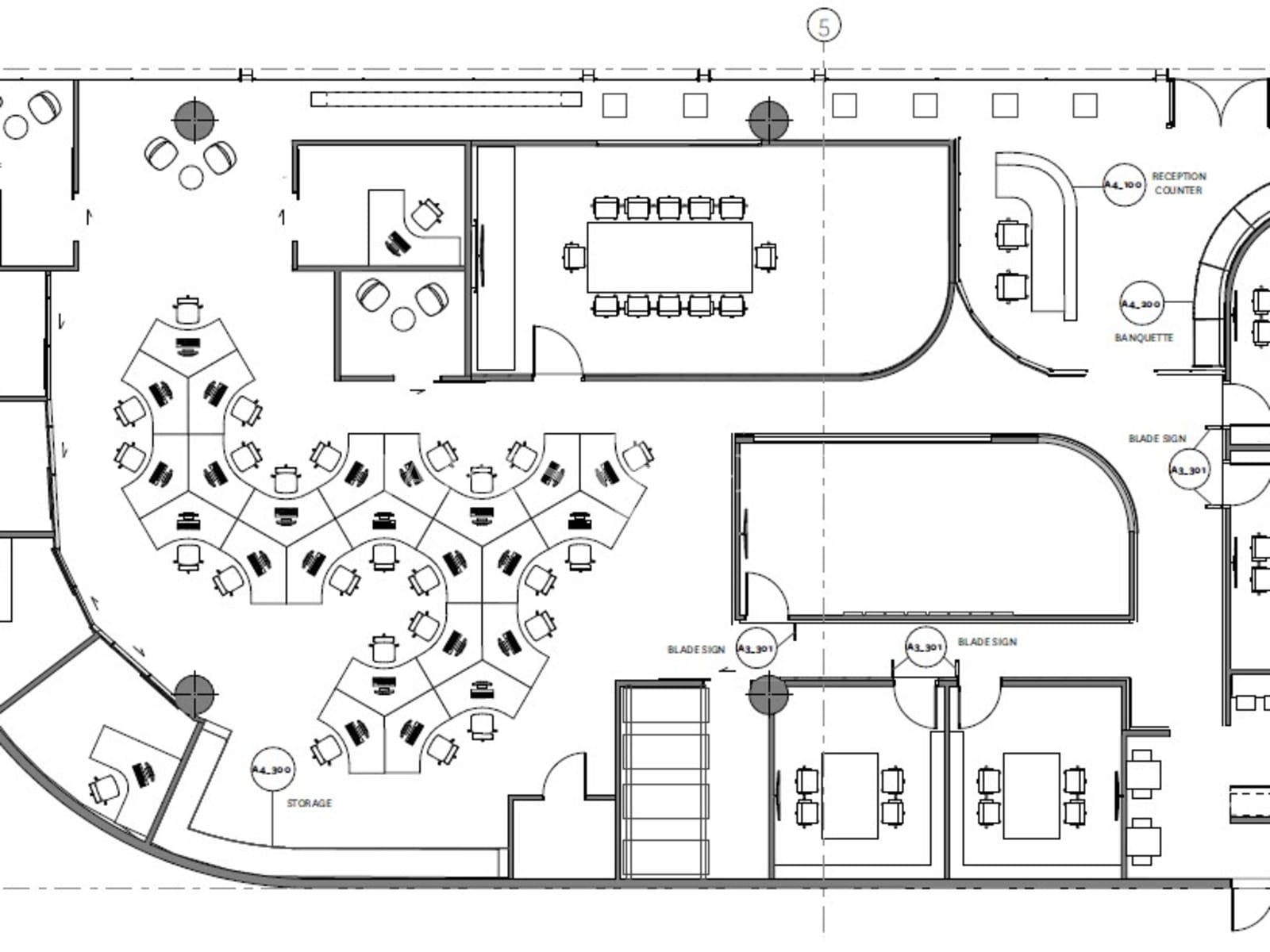 Large City Works Depot Office | 585m²
