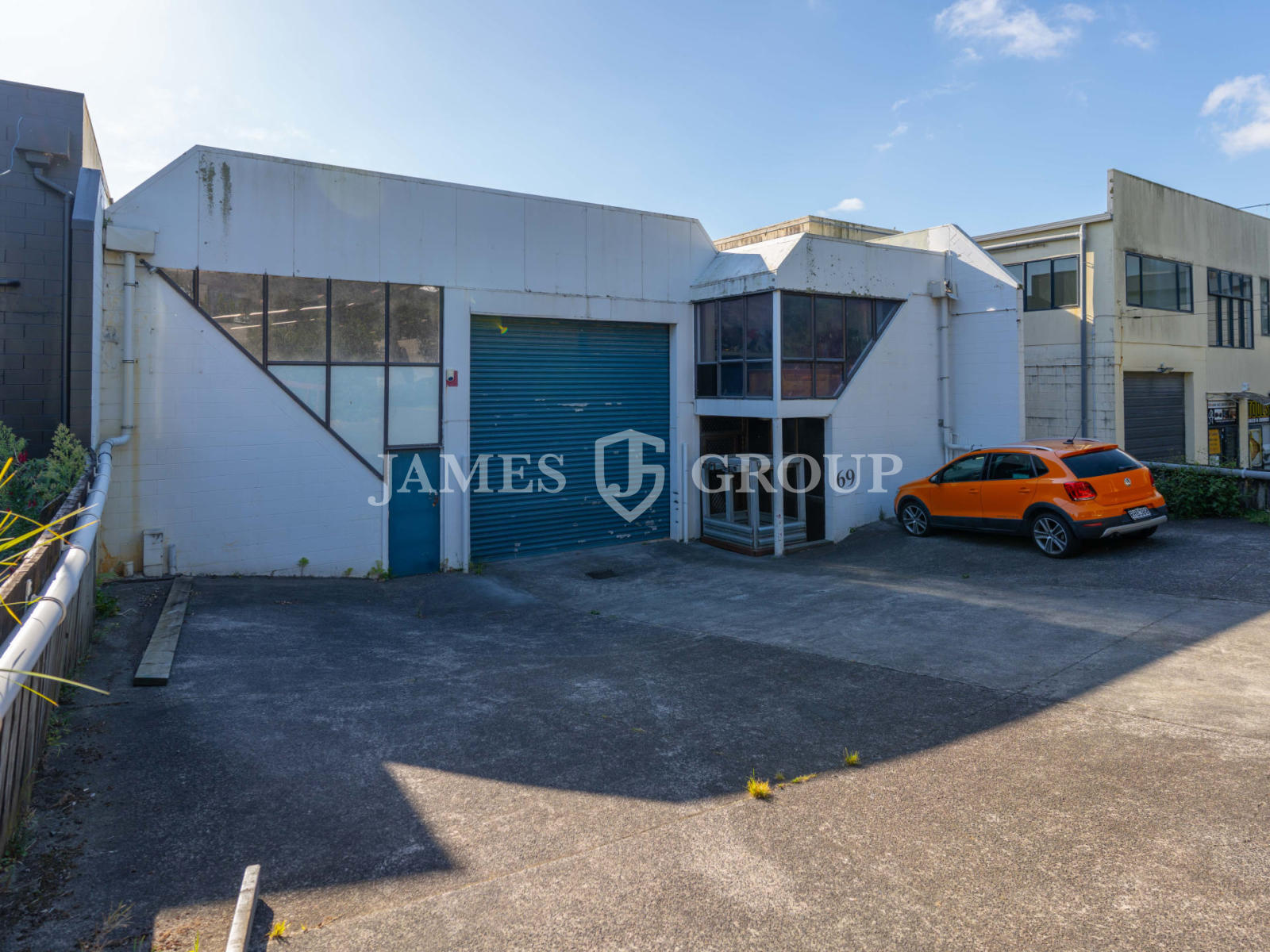 508m² Clear-span Warehouse & Yard