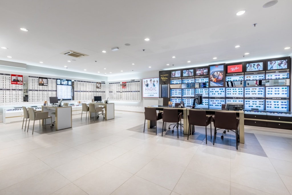 Magasin Opticien C.C. Carrefour 27930 GUICHAINVILLE intérieur