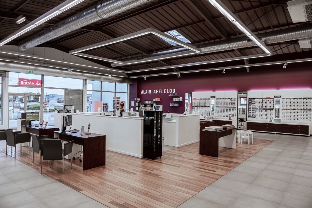 Magasin Opticien 52 bis rue de Longvic 21300 CHENÔVE intérieur