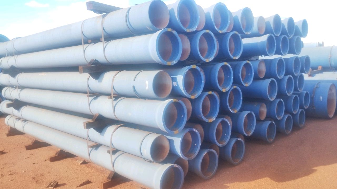 Lot of Several Cast Iron Pipe Class K7