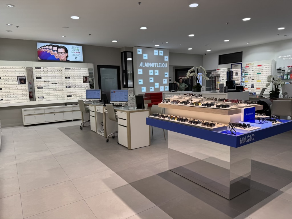 Magasin Opticien C.C. Carrefour Les Rives du Lac 29290 SAINT-RENAN intérieur