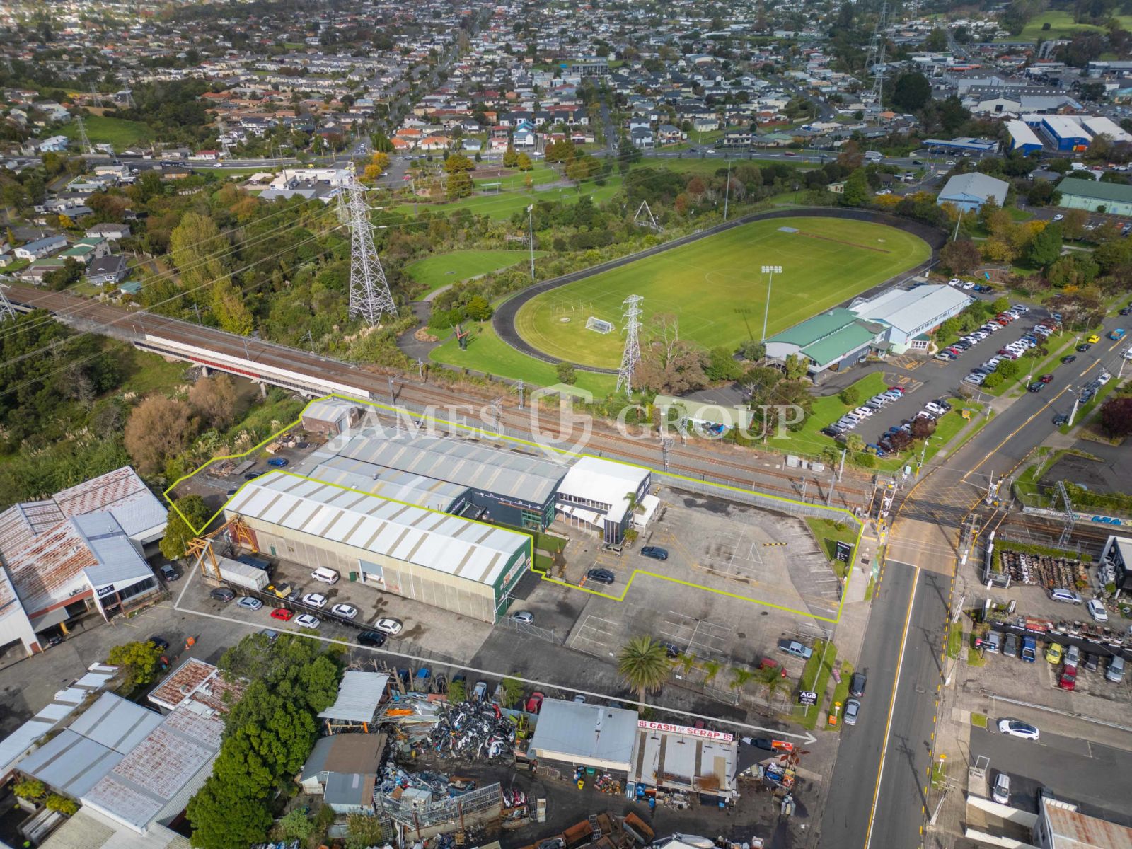 1,750sqm Prime New Lynn Warehouse + Large Yard