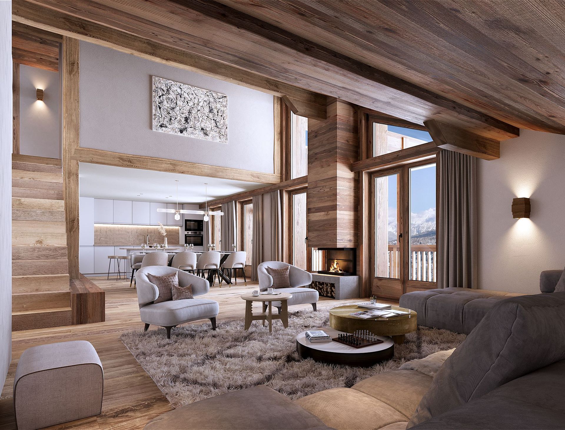 Penthouse 4 chambres à vendre à Evasion Mont-Blanc, Alpes françaises