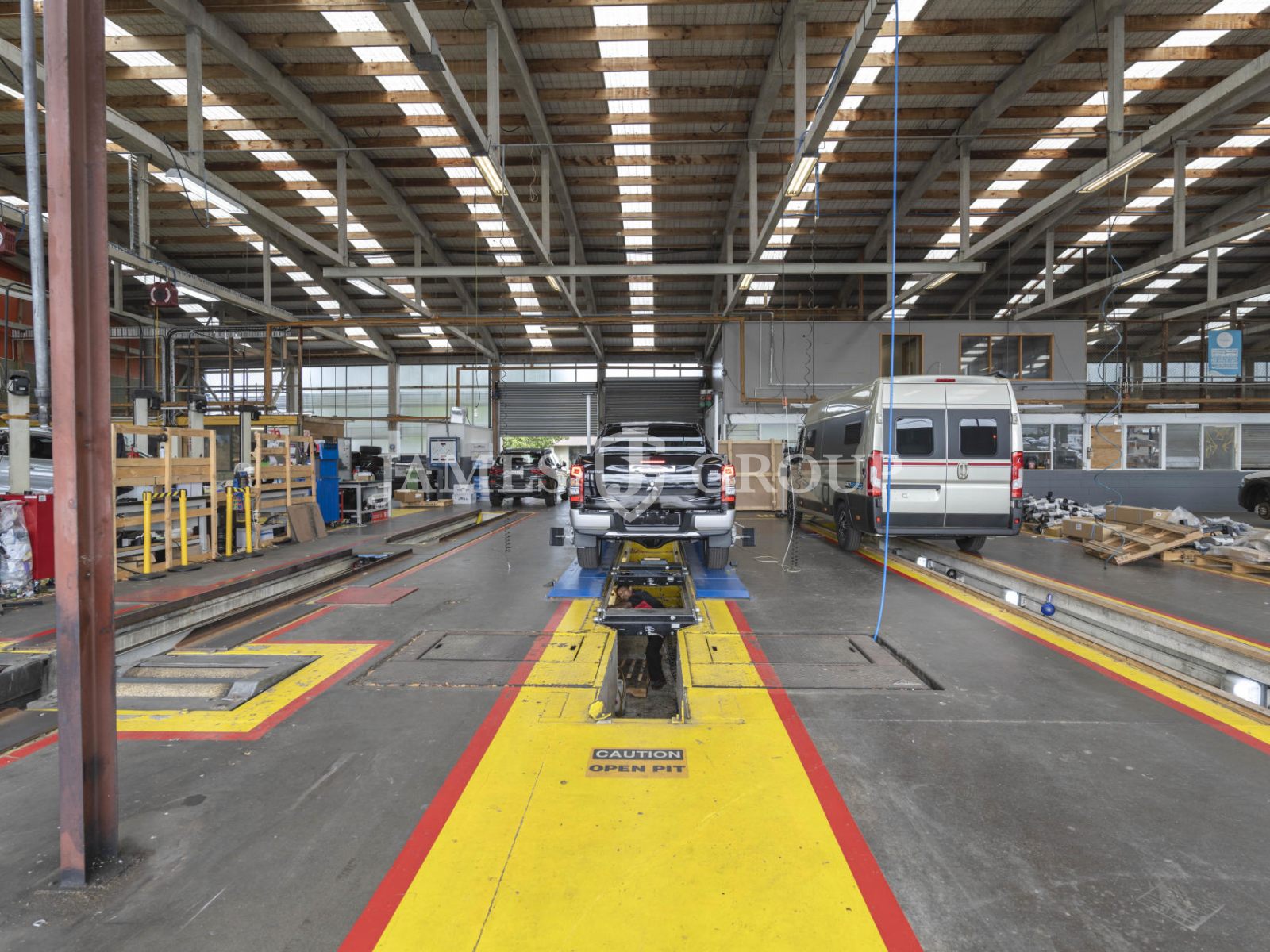 Drive-through Industrial With Inspection Pits