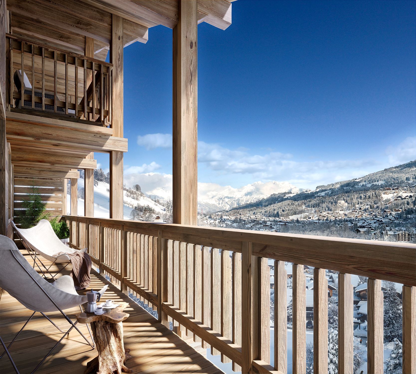 Penthouse 1 chambre à vendre à Evasion Mont-Blanc, Alpes françaises