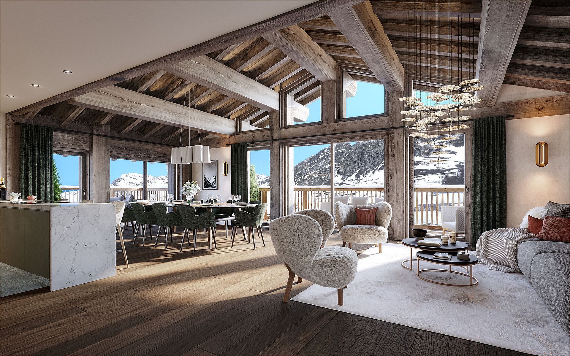 4 bed Penthouse For Sale in Espace Killy, French Alps