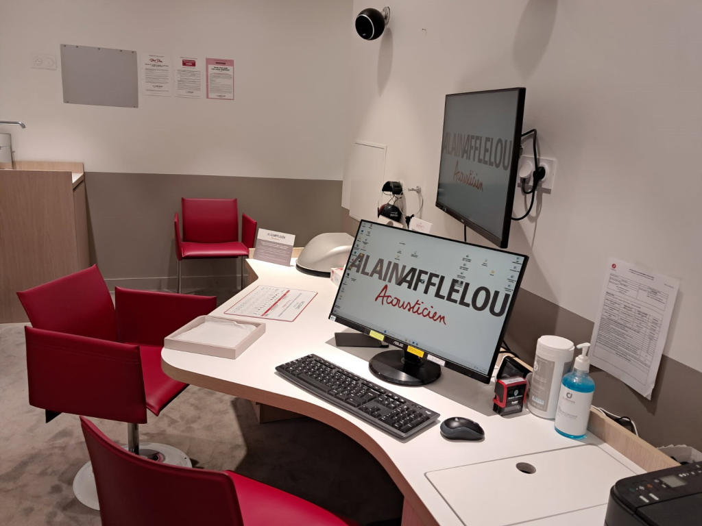 Magasin audioprothesiste 42 rue Victor Hugo 69002 LYON intérieur