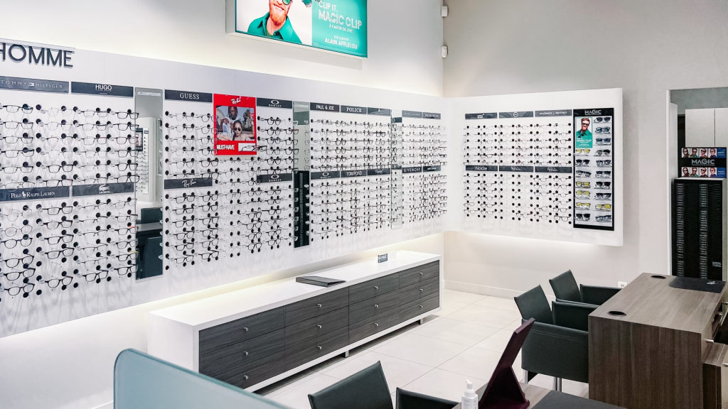 Magasin Opticien C.C. La Part Dieu 69003 LYON intérieur
