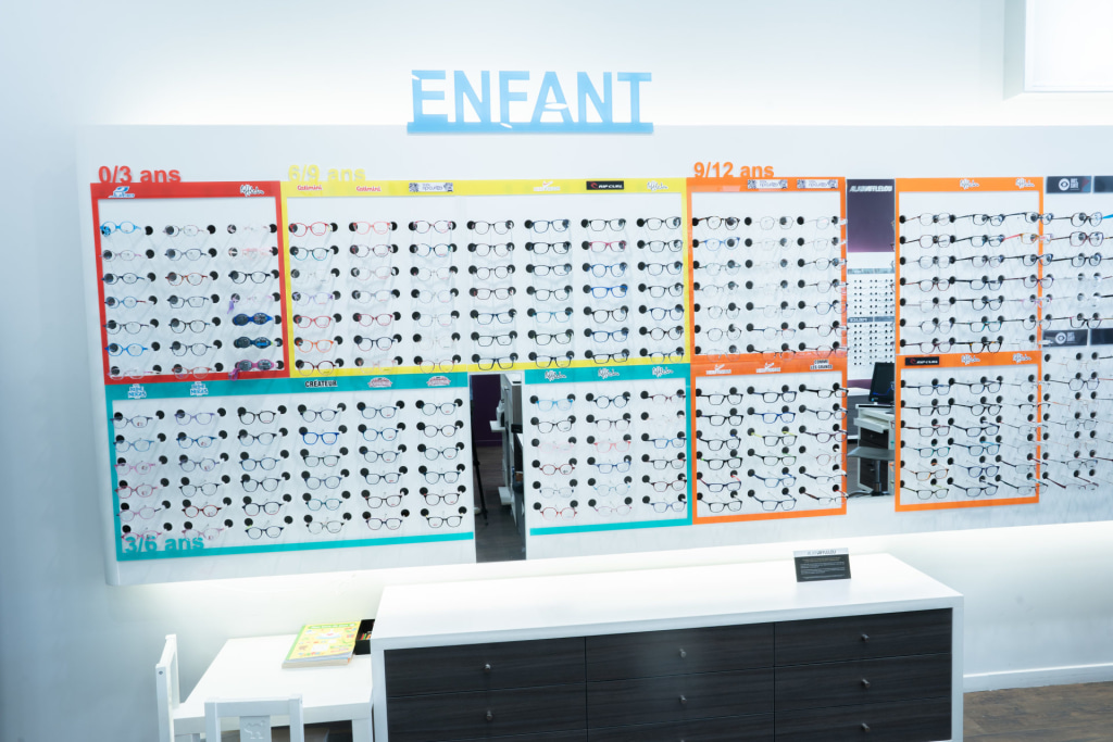 Magasin Opticien 36 allée du Haut Poitou 86360 CHASSENEUIL intérieur