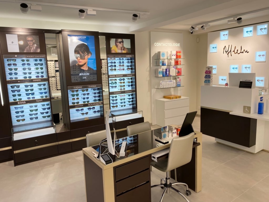 Magasin Opticien 1 Grande rue 29150 CHÂTEAULIN intérieur