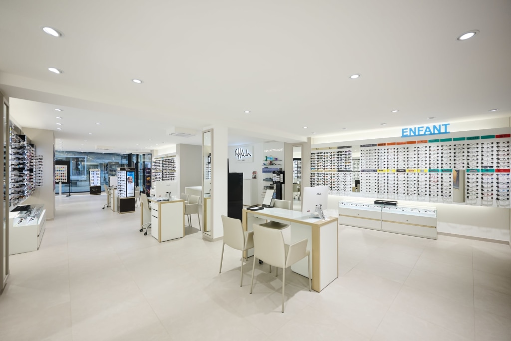 Magasin Opticien Chemin-Rue  57 4960 MALMEDY intérieur