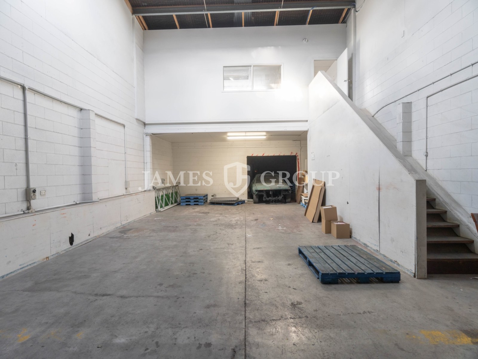 Tidy Industrial Space With Minimal Office