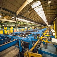 Heat Treatment Line with Cutting Saw at the end for Sampling-ITG Indultionsanslagen - Image 6