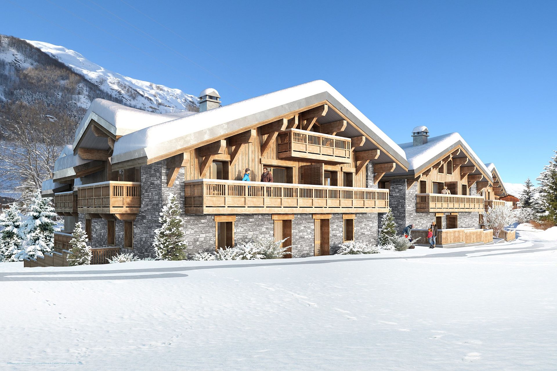 Chalet de 3 chambres à vendre dans les Trois Vallées, Alpes françaises
