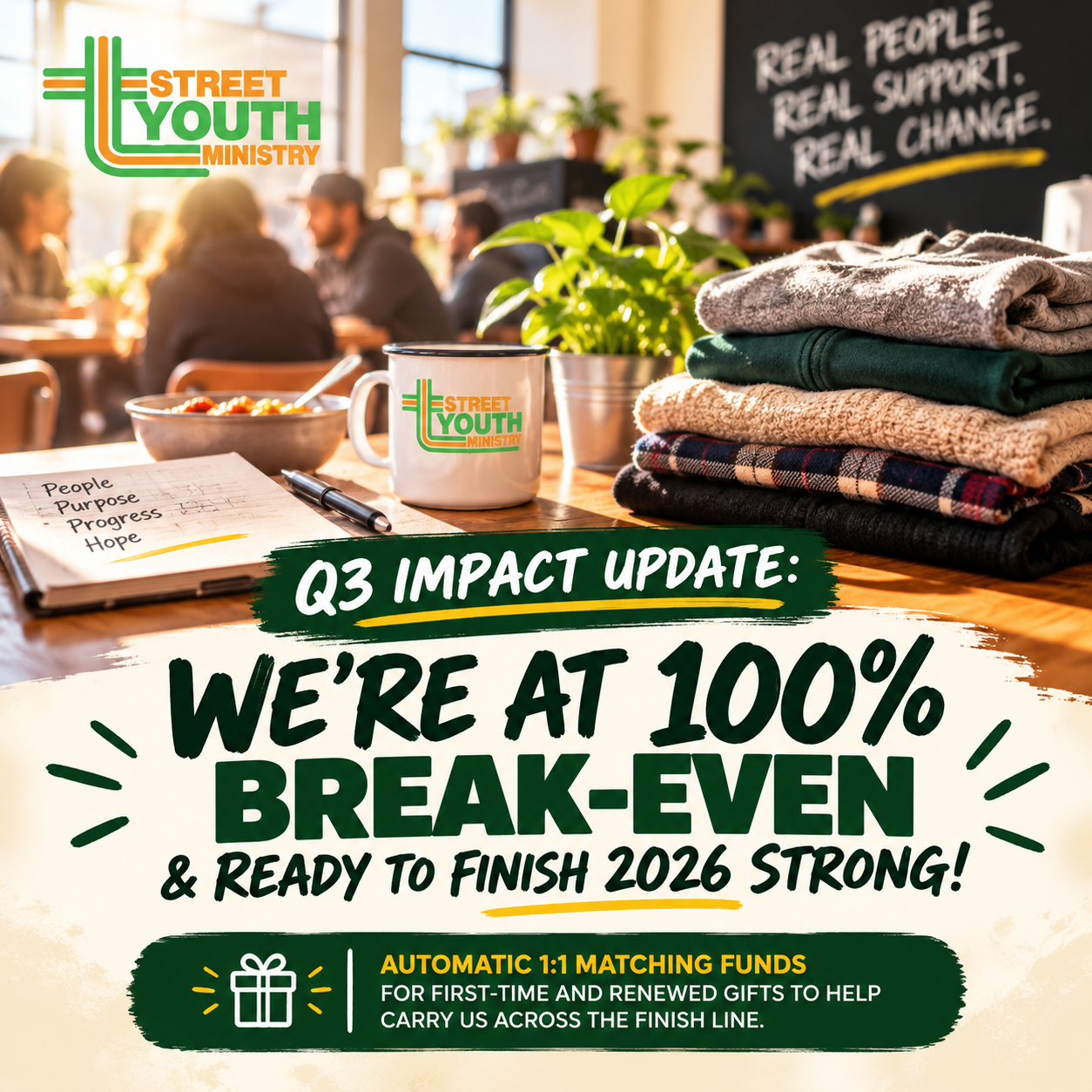 Q3 Impact Update: We’re at 100% Break-Even & Ready to Finish 2026 Strong!