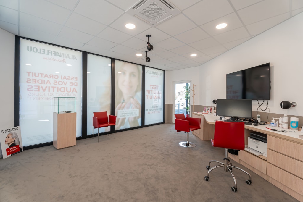 Magasin audioprothesiste Espace Littoral - rue des Silènes 56190 AMBON-MUZILLAC intérieur