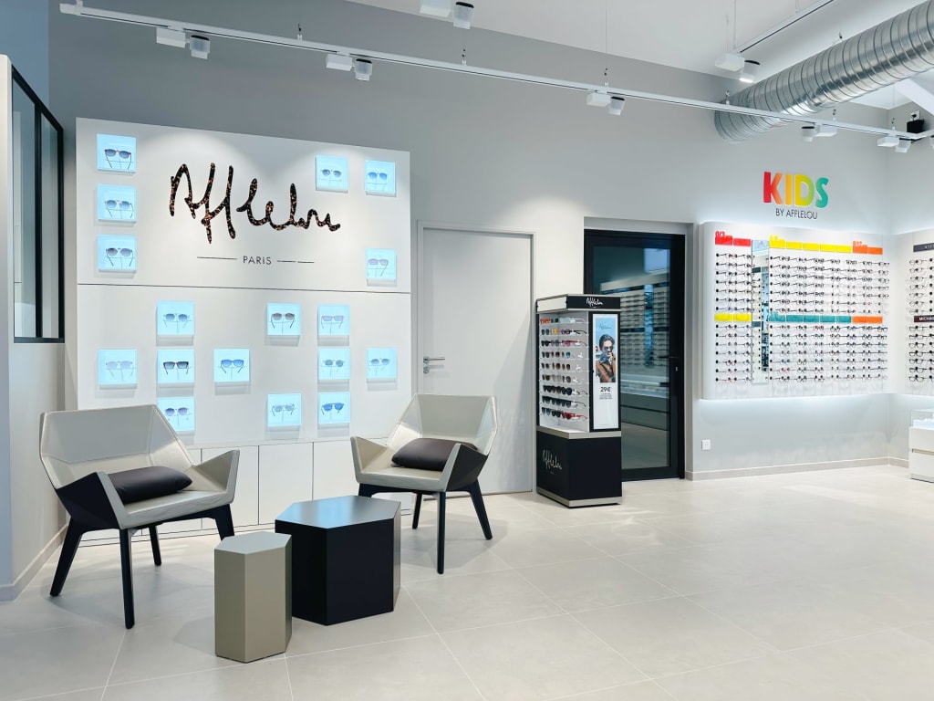 Magasin Opticien 13 route de Sable 53200 AZÉ intérieur