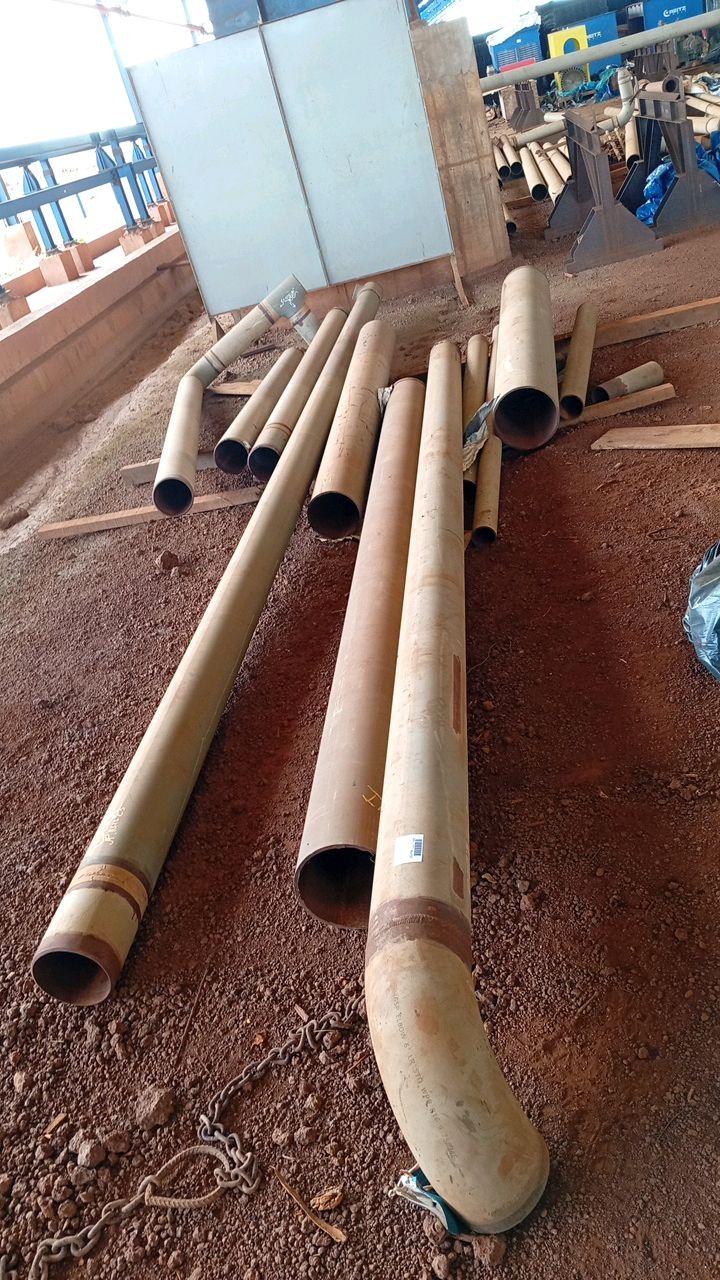 Lot of 6â CARBON STEEL PIPE