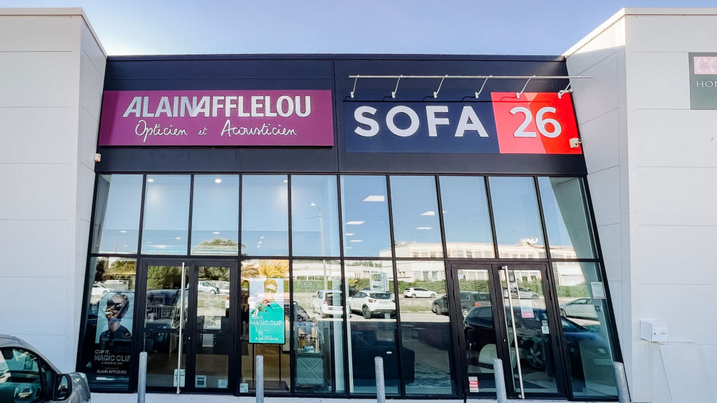 Magasin Opticien ZAC route de Lyon 26500 BOURG-LÈS-VALENCE extérieur