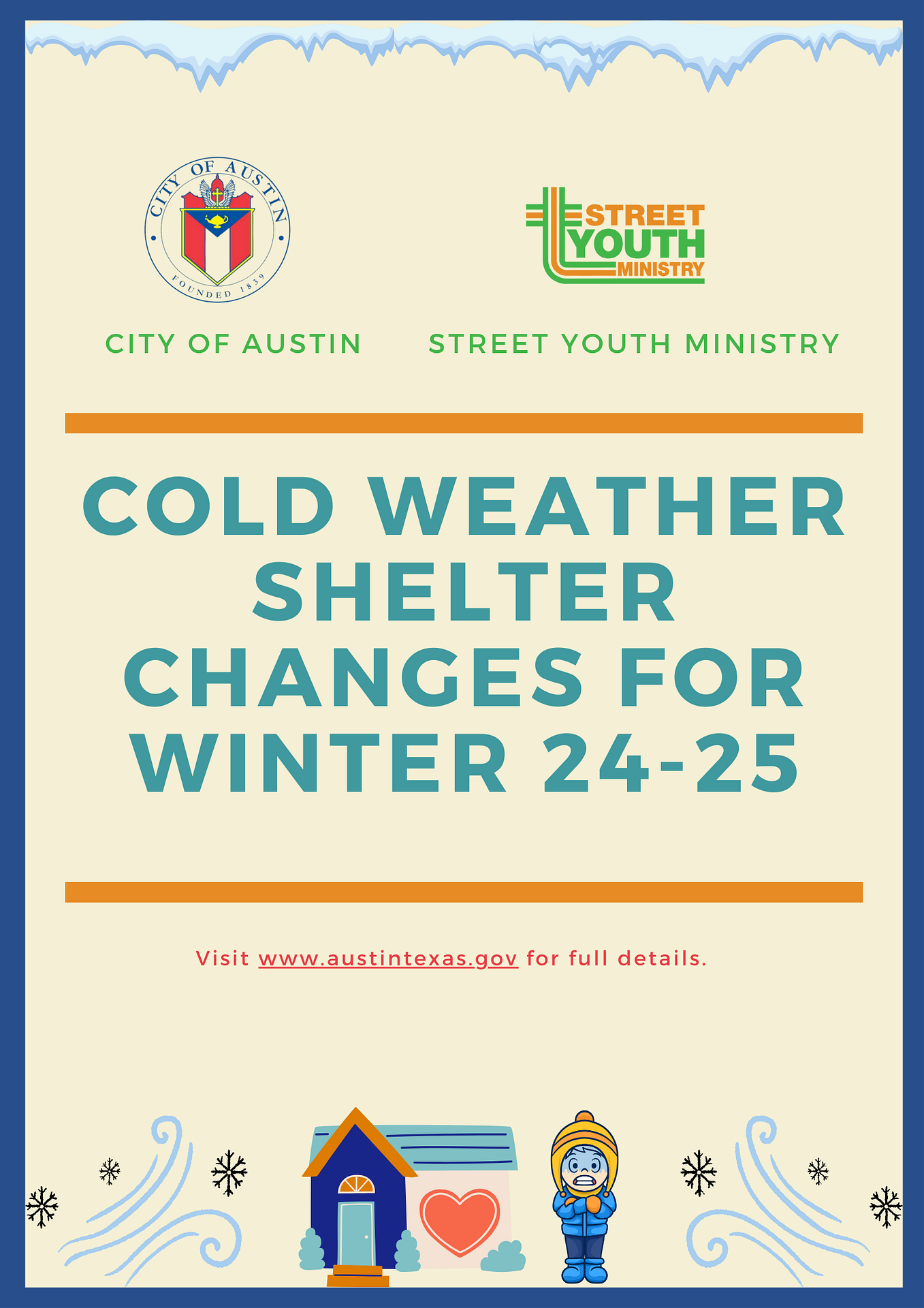 New Updates to Austin’s Cold Weather Shelters Enhance Accessibility and Support