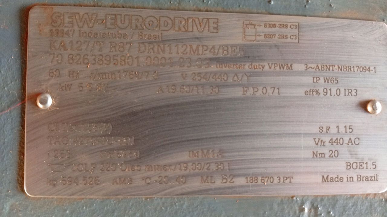 SEW-EURODRIVE KA127/T R87 gearmotor