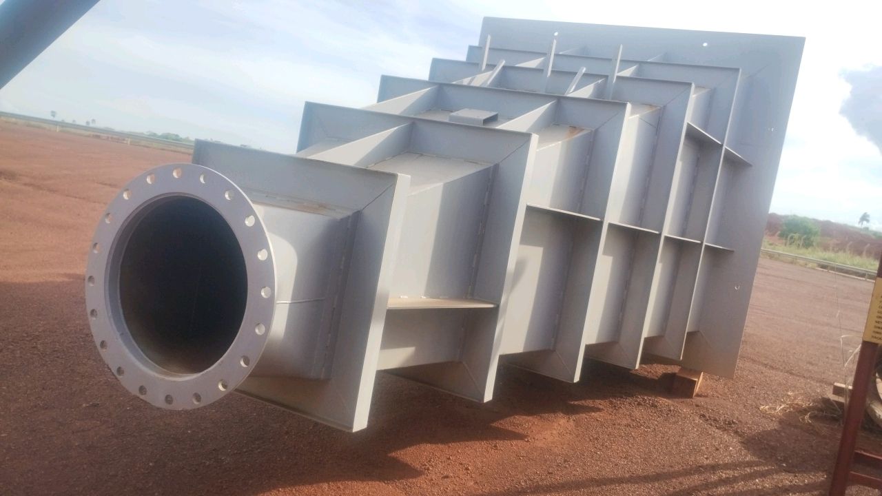 Coal Dedusting/Drying System Lung Hopper