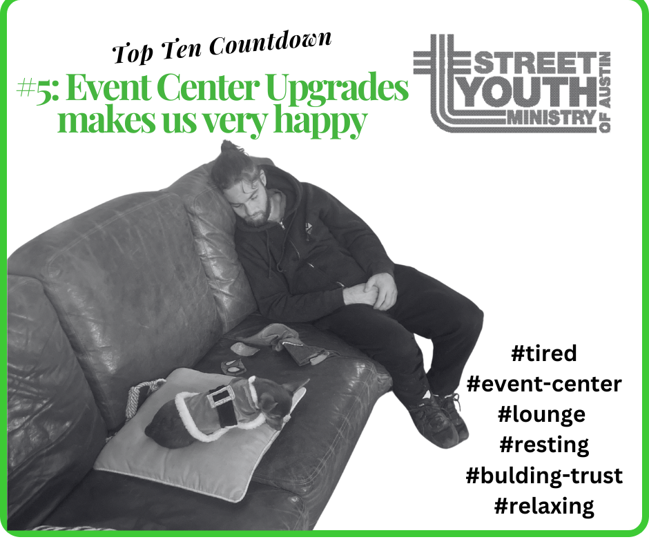 Street Youth Ministry Top Ten Countdown #5: Event Center Upgrades