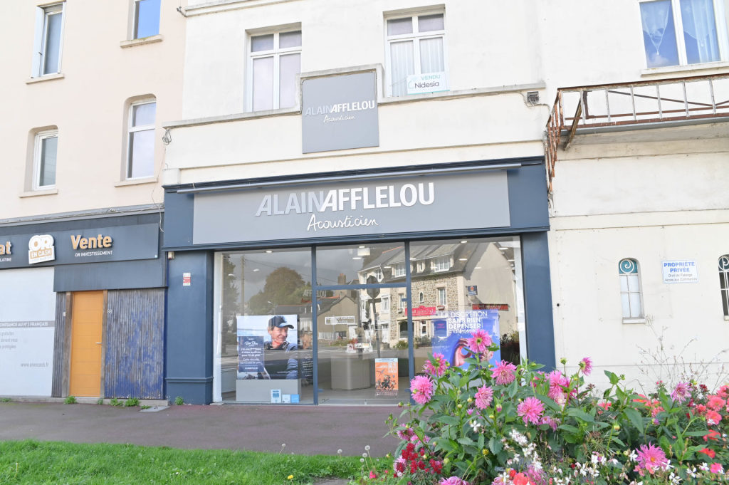 Magasin audioprothesiste 62 rue de la Pie 35400 SAINT-MALO extérieur