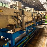 Heat Treatment Line with Cutting Saw at the end for Sampling-ITG Indultionsanslagen - Image 14