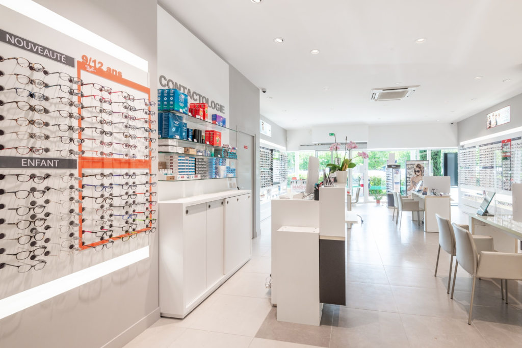 Magasin Opticien C.C. les Grandes Terres 78160 MARLY-LE-ROI intérieur