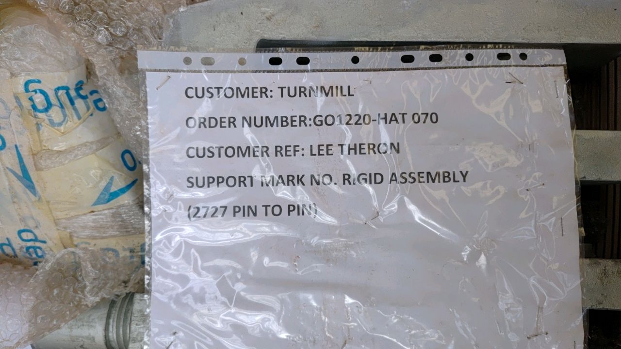 Hatch Suspension Rod M56 - For furnace off-gas duct system